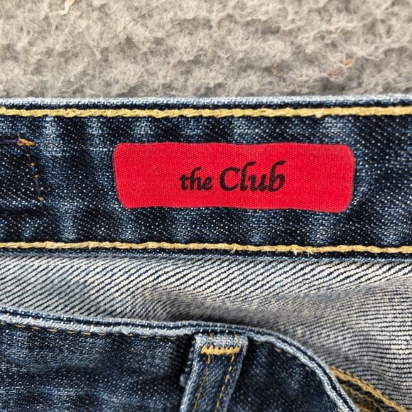 Adriano Goldschmied Jeans Womens 28R The Club Blue Flared Leg Medium Wash Denim* - Picture 7 of 14